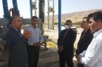 بازدید مدیرکل دیوان محاسبات از تاسیسات سد و تصفیه خانه فاضلاب شهر ایلام