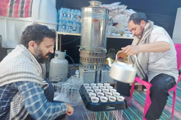 فعالیت۱۲۰ نیروی مراقب سلامت در اربعین حسینی