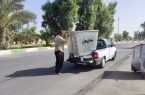 تعویض باکس‌های زباله فرسوده شهر مهران