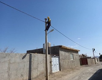 برق ۱۱ روستای بخش صالح آباد مهران بهسازی شد