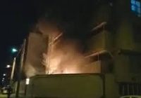 حادثه حریق خوابگاه دانشجویی ایلام ۵ مصدوم برجای گذاشت