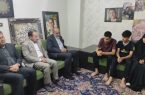 دیدار مدیرکل بنیاد شهید با خانواده اولین شهید مدافع حرم در ایلام