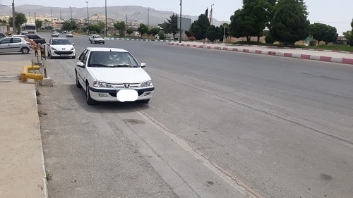 خودرو با خلافی ۹۷ میلیون ریالی در ایلام توقیف شد