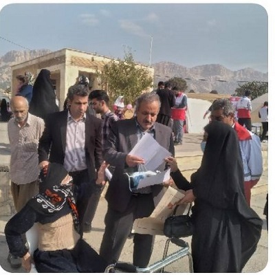 بیماران روستاهای چوار ویزیت رایگان شدند
