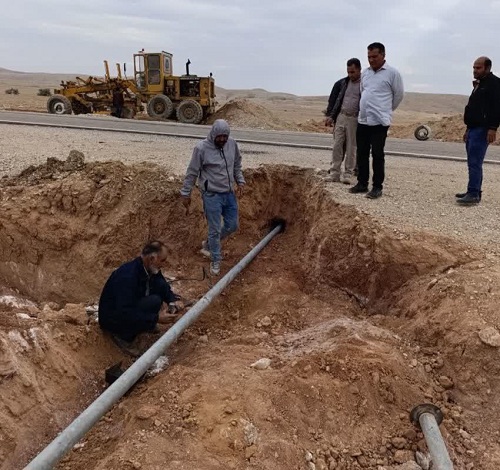 اجرای ۱۲۰۰ متر خط انتقال در دو روستای شهرستان دهلران