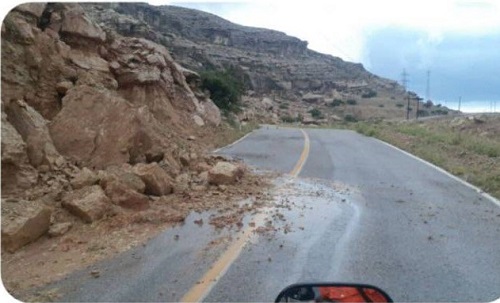 ریزش برداری در ۵۶ مقطع از محورهای ایلام انجام شد