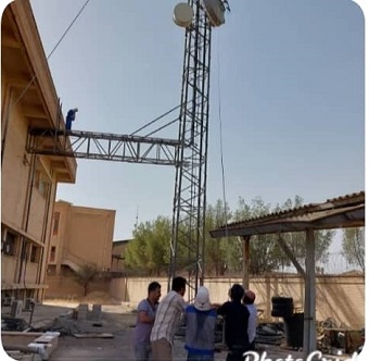 سایت جدید همراه اول در روستای بیات دهلران نصب شد