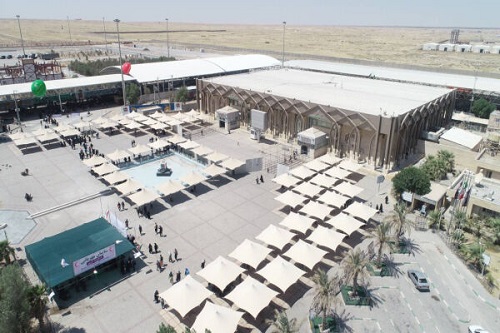  احداث ۲۰ هزار مترمربع سایبان ثابت در پایانه شهید سلیمانی مهران