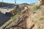  اصلاح ۲۴۰ متر خط انتقال آب در روستاهای بخش زاگرس چرداول