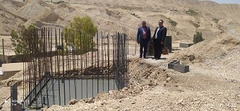 پروژه احداث مخزن ذخیره و شبکه توزیع آب دو روستای ایلام در آستانه بهره برداری