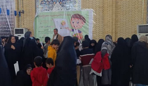 برگزاری ایستگاه نقاشی مدیریت مصرف برق در مصلی شهر ایلام
