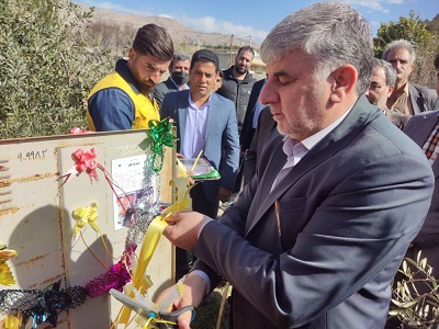 ۷ پروژه توزیع برق شهرستان سیروان افتتاح شد
