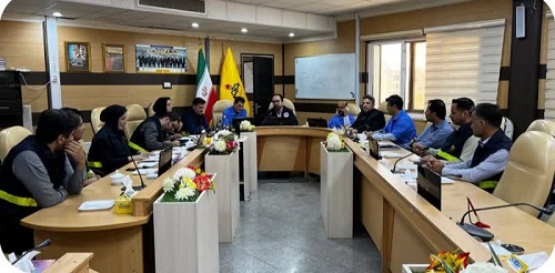 مانور مشترک ایمنی و امداد در ایستگاه گاز ایلام برگزار می‌شود