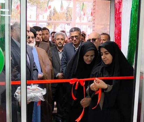افتتاح ساختمان مرکزی شبکه بهداشت و درمان ایوان
