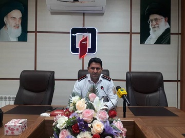 آتش نشانی ایلام به نردبان هیدرولیکی مجهز شد