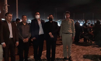 رییس ستاد اربعین سازمان حفاظت محیط زیست کشور از مرز مهران بازدید کرد