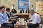 برگزاری میز خدمت شرکت برق ایلام در مصلی شهر ایلام