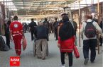 ارائه خدمت جمعیت هلال احمر به ۲۷ هزار زائران اربعین در مرز مهران