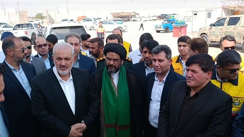 بازدید وزیر نیرو از پروژههای زیرساختی برق در مهران