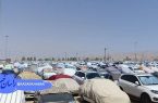 ۹۰ درصد ظرفیت پارکینگ اربعین مهران پر است