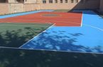 افتتاح کفپوش ورزشی درون مدرسه ای دبستان استثنایی گلها شهر ایلام