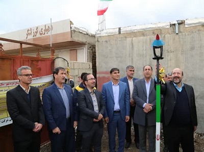 ۶ روستا و واحد صنعتی در دره‌شهر گازدار شد